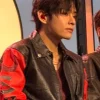BTS Swimside Event Kim Taehyung Leather Jacket