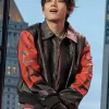 BTS Swimside Event Kim Taehyung USA Leather Jacket