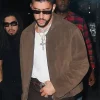 Bad Bunny Met Gala After Party Brown Jacket
