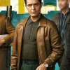 Berlin S02 Pedro Alonso Brown Leather Jacket