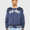 Billionaire Boys Club x New York Yankees Stadium Hooded Jacket Front