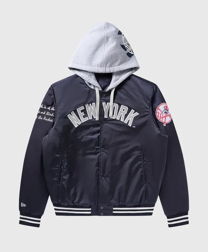 Billionaire Boys Club x New York Yankees Stadium Hooded Jacket