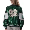 Boston Celtics The Wild Collective Sequin Bomber Jacket For Sale