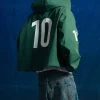 Bravest Italy Hooded Shell Green Jacket For Men and Women