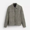 Bri­an Shrink­ing S03 Tweed Zip Jack­et For Sale