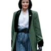 Broken Bird Rebecca Calder Green Coat For Sale