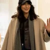 CIA S01 Necar Zadegan Beige Wool Coat For Sale