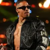 Carmelo Hayes SmackDown 2026 Black Leather Jacket - Shop Now