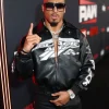 Carmelo Hayes WWE RAW Event Black Leather Jacket