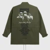 Carnival x Oasis Legendary Green Parka Jacket For Sale