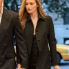 Carolyn Bessette Love Story Black Long Coat For Sale