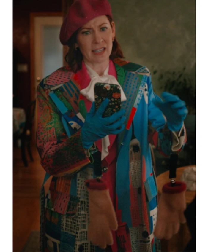 Carrie Preston Elsbeth S03 Printed Coat