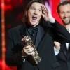 Cesar Award 2026 Jim Carrey Suit Closeup