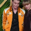 Charlie Heaton Fashion Awards Yellow Jacket Front