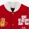 Converse x Liverpool FC Full-Snap Varsity Red Jacket