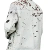 Cowhide Black And White Fur Jacket For Men And Women