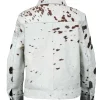 Cowhide Black And White Fur Leather Jacket For Men And Women