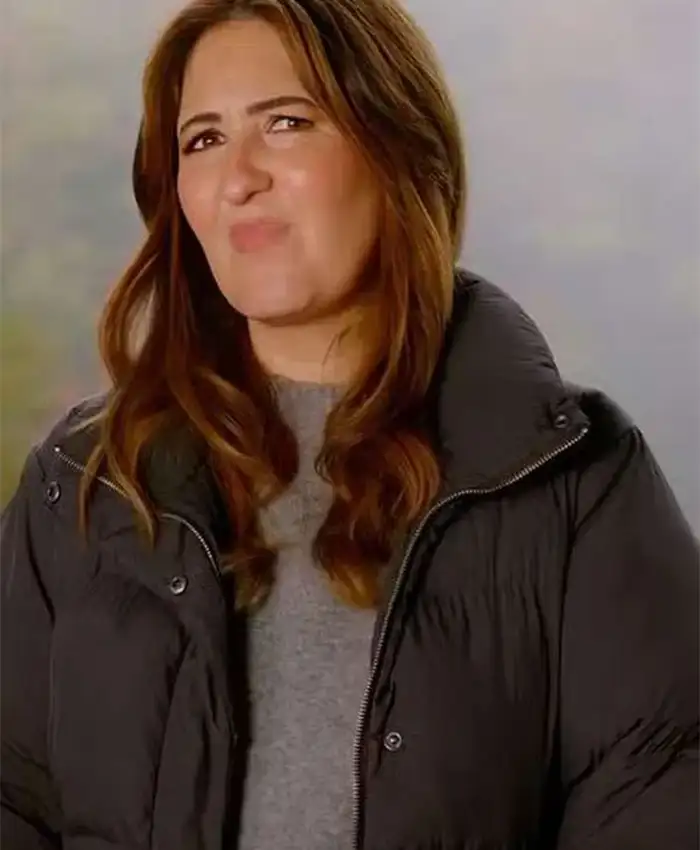 D’Arcy Carden Wild Vacation Rentals S01 Puffer Jacket For Sale