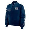 Dallas Cowboys Navy Patch Bomber Jacket