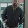 David Caves Silent Witness S29 Shearling Leather Jacket Front