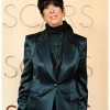 Diane Warren Oscar 2026 Blue Satin Suit