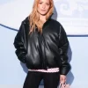 Dixie D Amelio Black Leather Jacket For Sale