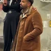 Drake Brown Suede Leather Jacket For Sale