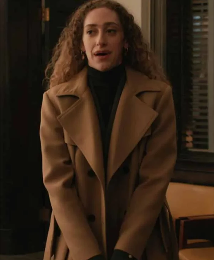 Elsbeth S03 Micaela Diamond Brown Coat