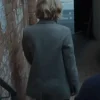 Emilia Fox Silent Witness S29 Grey Blazer Back