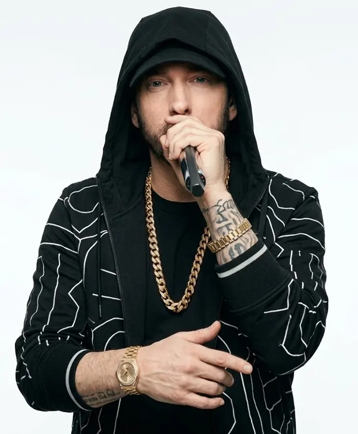 Eminem Antivenom Black Graphic Hoodie Jacket
