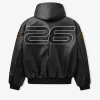 Essentials Vanson Leather Bomber Jacket Back