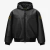 Essentials Vanson Leather Bomber Jacket For Sale
