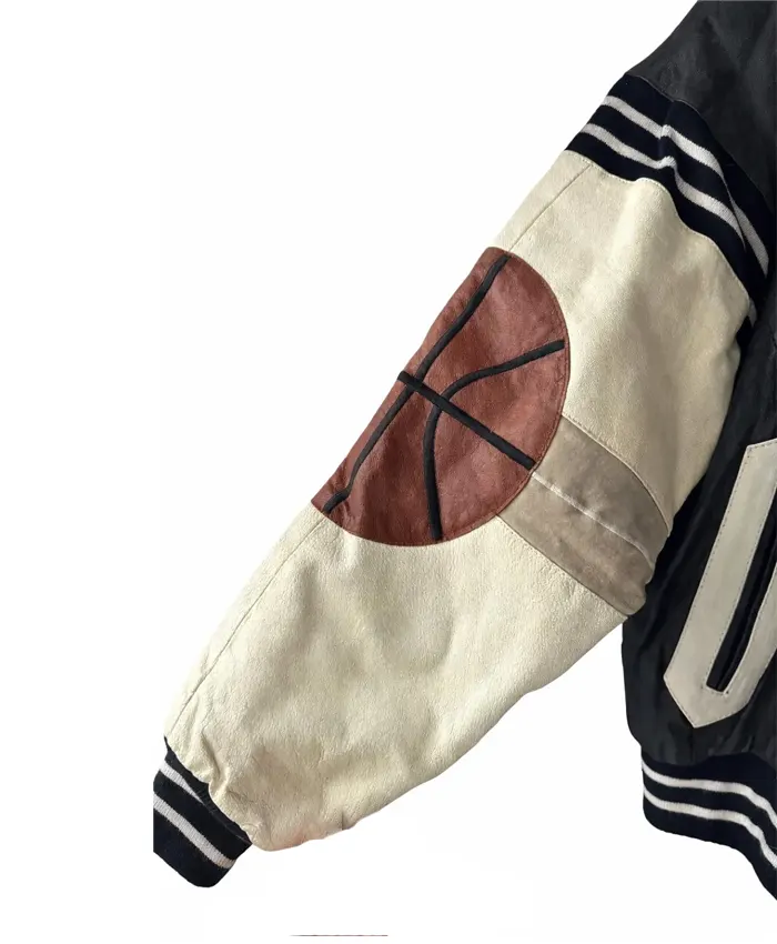 Get Michael Hoban Basketball Bomber Leather Jacket For Men and Women