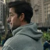 Ghost War John Krasinski Grey Hoodie Back