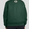Green Bay Packers Patch Bomber Jacket Back