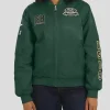 Green Bay Packers Patch Bomber Jacket Front