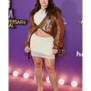 Ilona Maher Hannah Montana 20th Anniversary Special Brown Jacket For Sale