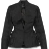 Imperfect Women Kerry Washington Pinstriped Jacket For Sale