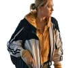 In Cold Light Maika Monroe Black and White Jacket Front