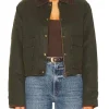 Its Not Like That S01 Erinn Hayes Green Cotton Jacket Front