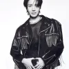 J-Hope Arirang Album Vinyl Cover 2026 Jung Hoseok Black Leather Fringe Jacket