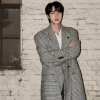 JIN Double breasted Wool Coat