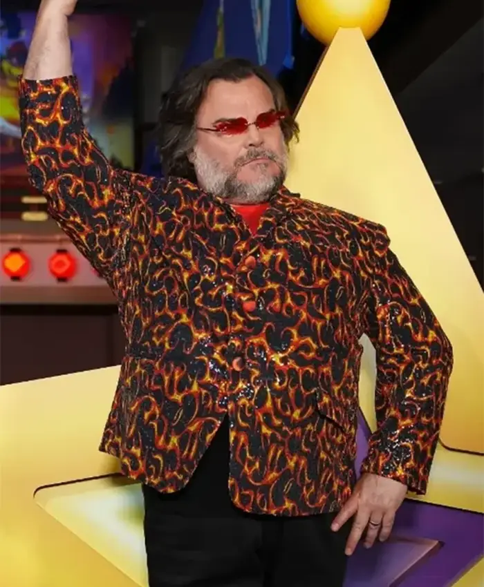 Jack Black The Super Mario Galaxy Movie Premiere Blazer