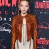 Jayden Bartels Daredevil Born Again S02 NYC Cropped Brown Leather Jacket
