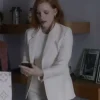 Jessica Chastain Dreams White Blazer