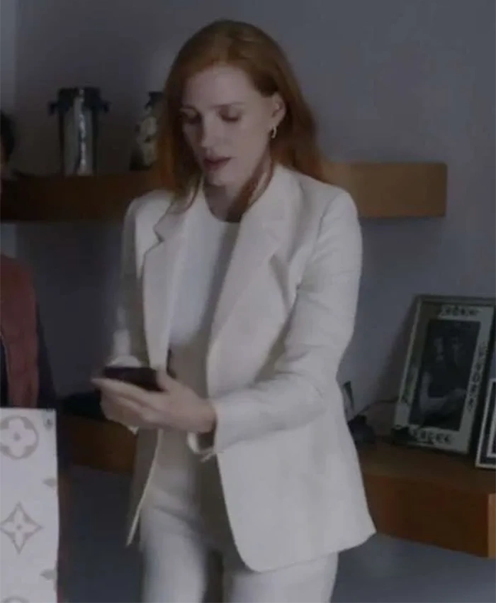 Jessica Chastain Dreams White Blazer