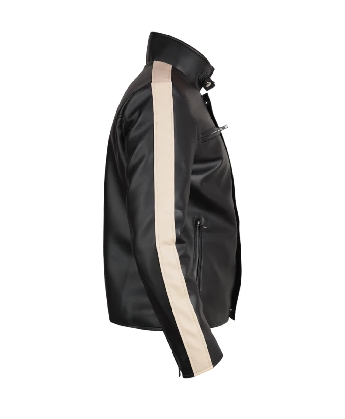 BTS Spotify Event Normal 2026 Jimin striped leather jacket