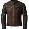Johnny Cage Mortal Kombat II Karl Urban Brown Leather Jacket