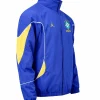 Shop Jordan x Brazil World Cup 2026 Soccer Anthem Blue Track Jacket
