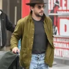 Kit Harington New York City 2026 Green Chore Shacket For Sale